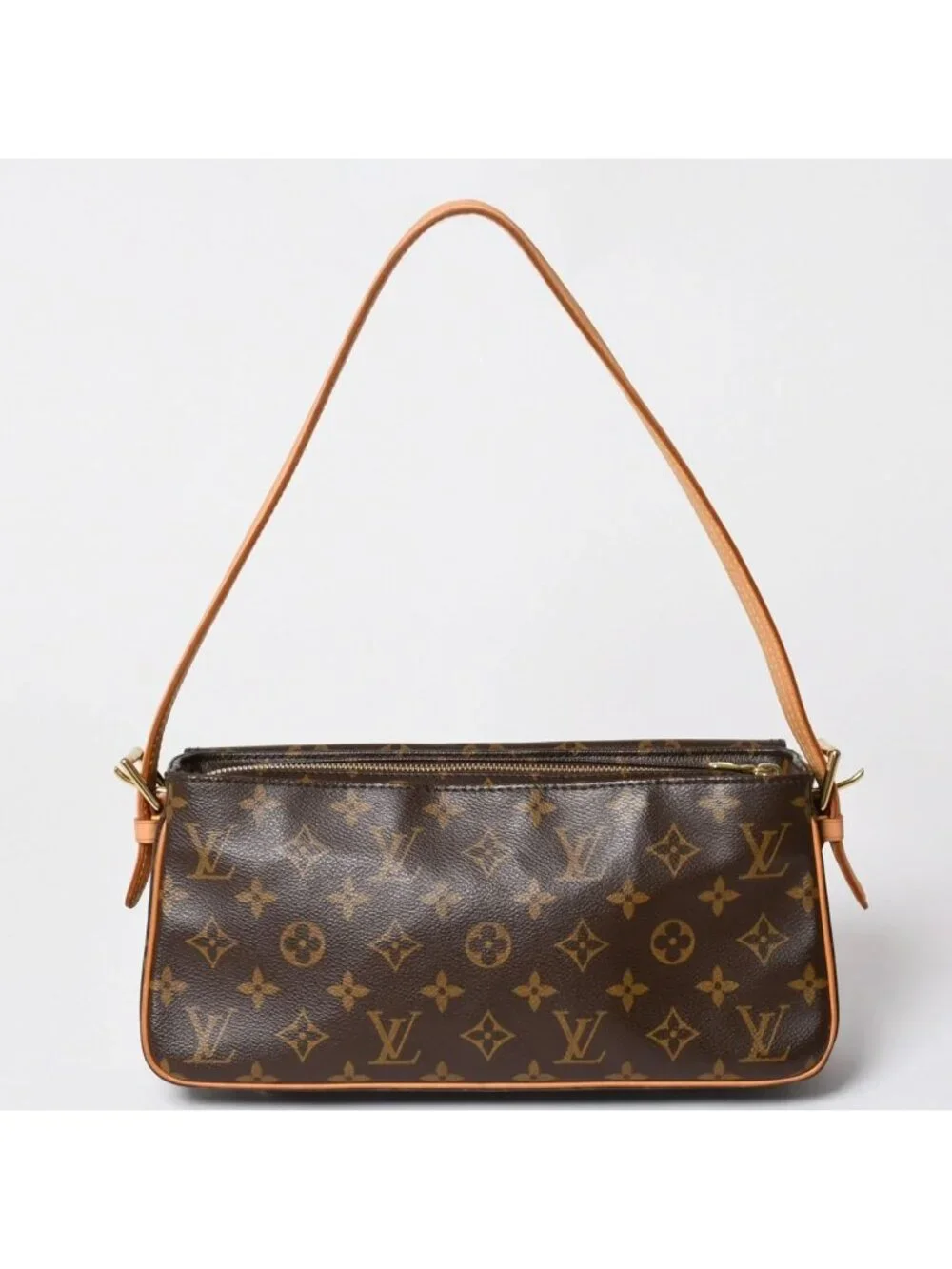 Louis Vuitton Viva-Cite MM Handbag Bag Monogram Brown